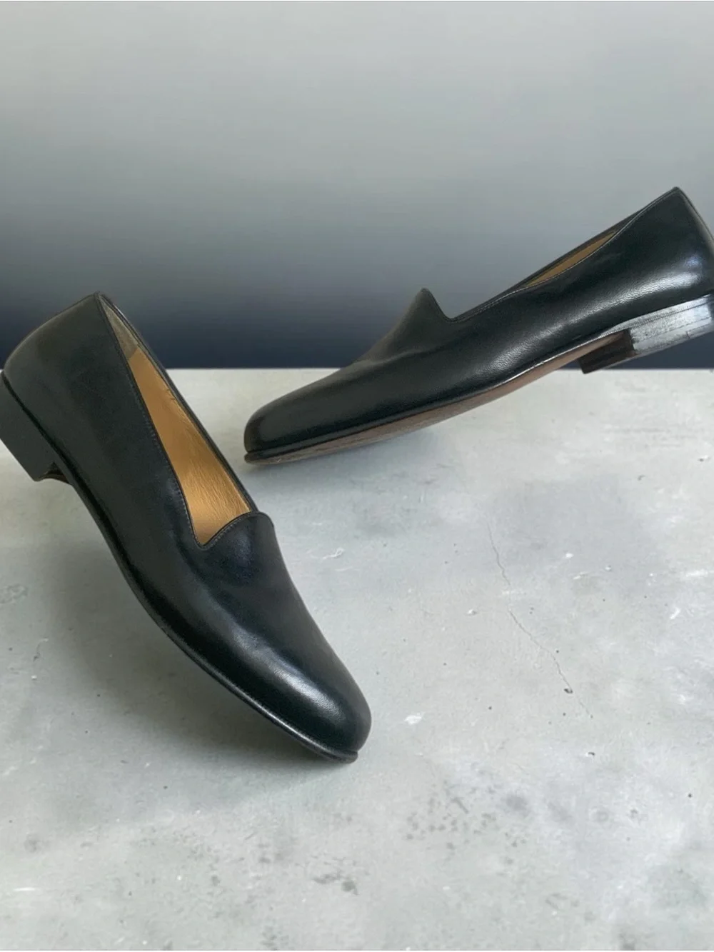 Moreschi Mens Leather Dress Shoes Size 9.5